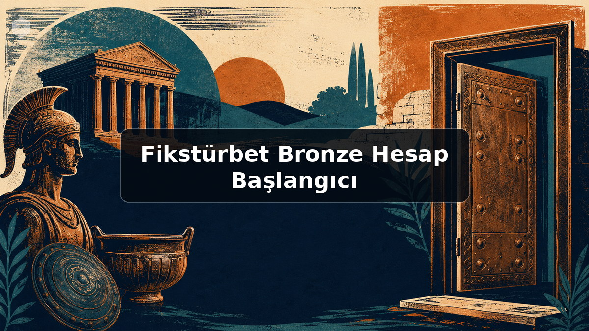 Fikstürbet Bronze Hesap Başlangıcı hakkında açıklayıcı görsel