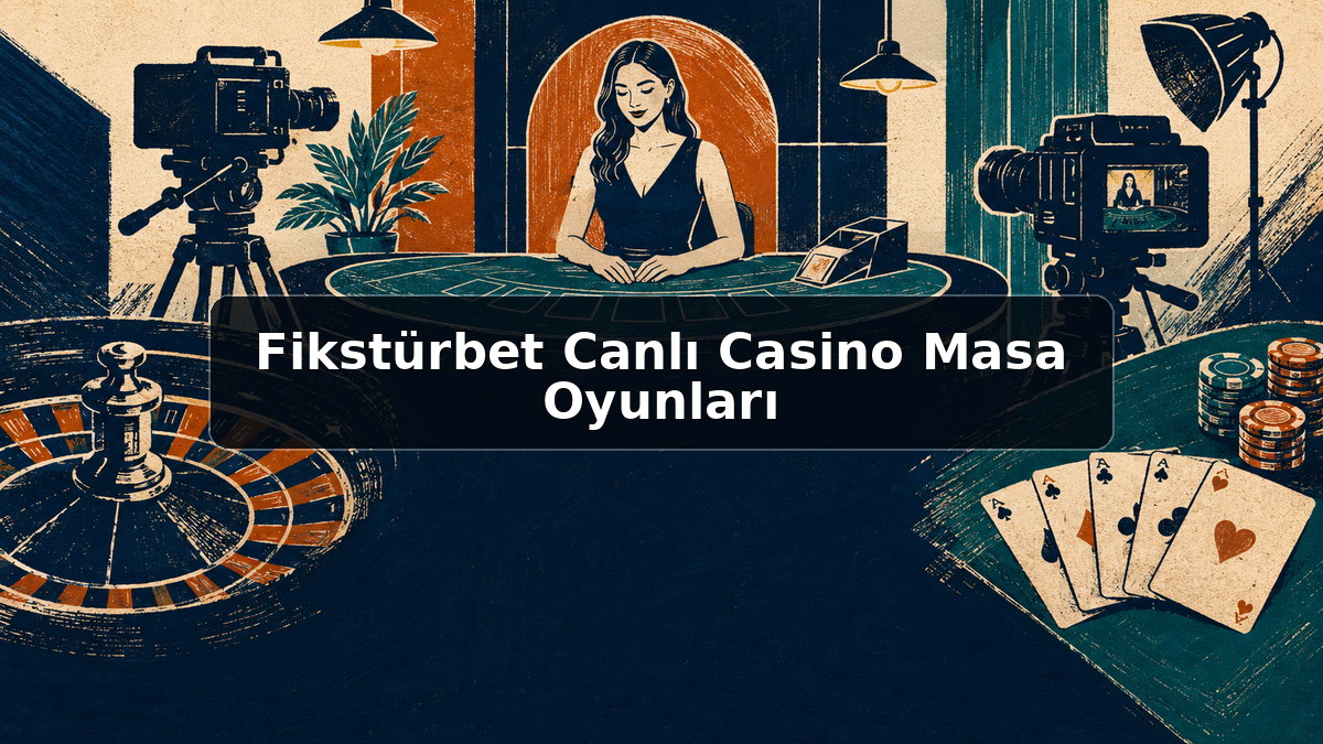 Fikstürbet Canlı Casino Masa Oyunları hakkında açıklayıcı görsel