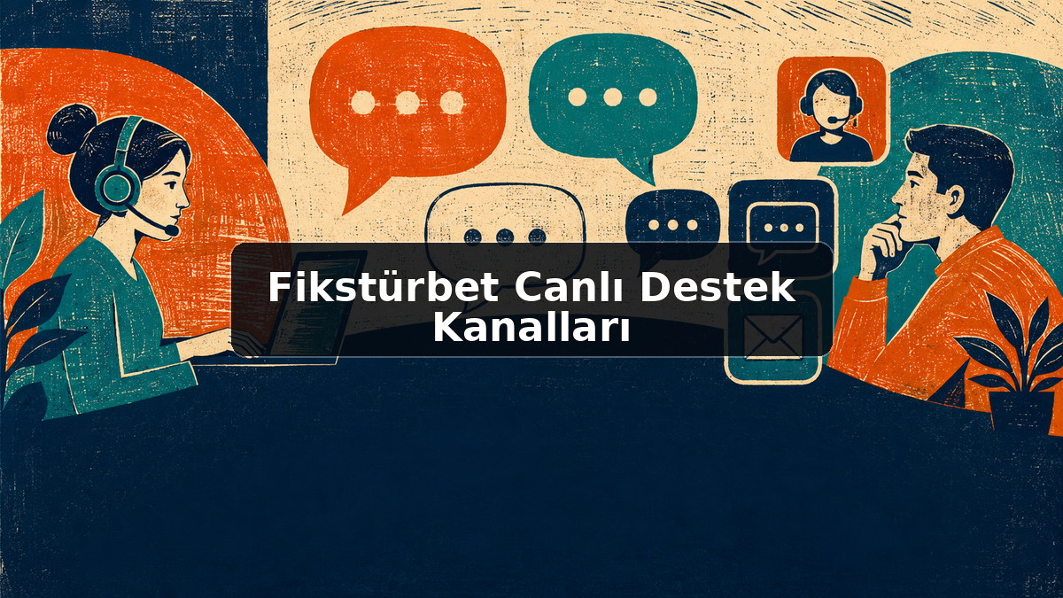 Fikstürbet Canlı Destek Kanalları hakkında açıklayıcı görsel
