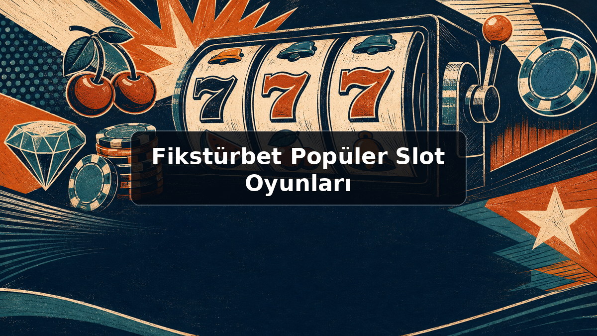 Fikstürbet Popüler Slot Oyunları hakkında açıklayıcı görsel