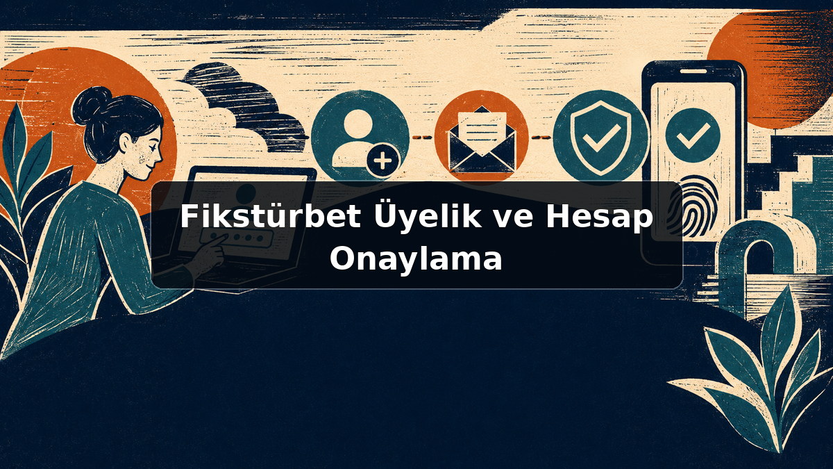 Fikstürbet Üyelik ve Hesap Onaylama hakkında açıklayıcı görsel